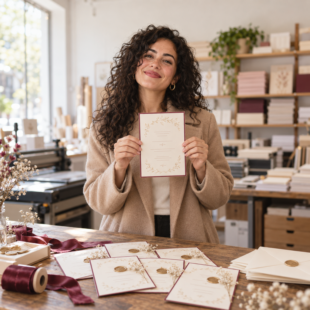 Invitation Suite in use